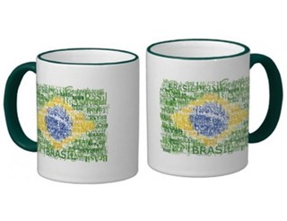 Caneca Branca Porcelana Personalizada