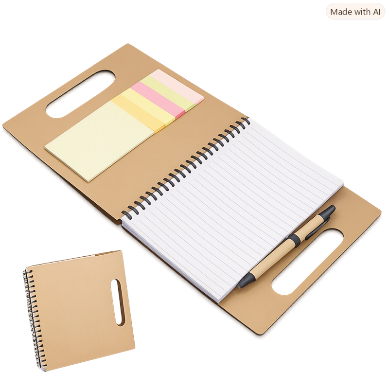 Mini Caderno com Adesivo